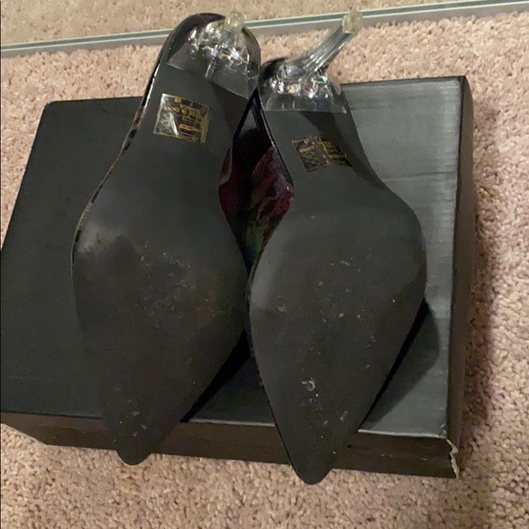 So me multi color snake print mules - Picture 3 of 4